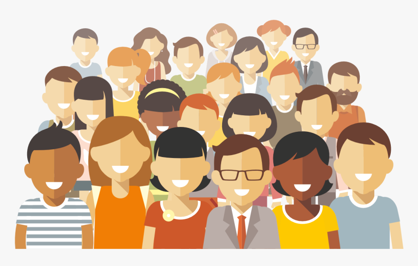 Transparent Group Of People Png - Multicultural Society, Png Download, Free Download