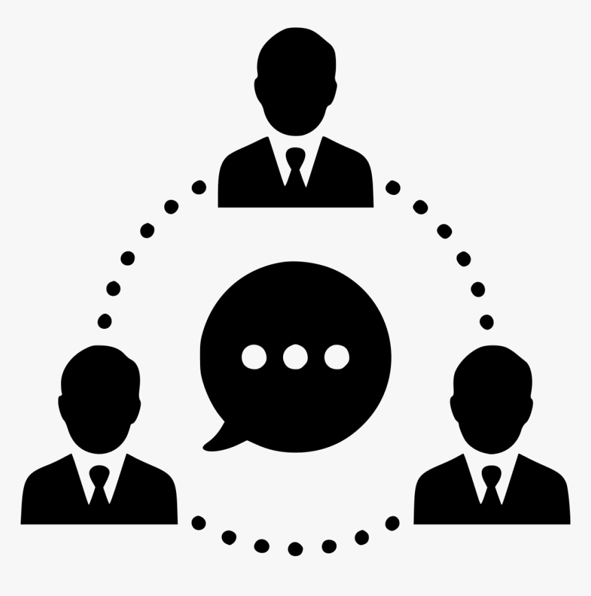 Group People Communication Message Talk - Communication Icon Png, Transparent Png, Free Download