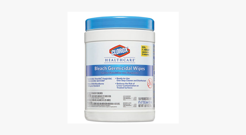 Cs Clorox Germicidal Wipes 6/cs 150ct - Clorox Bleach Wipes, HD Png Download, Free Download