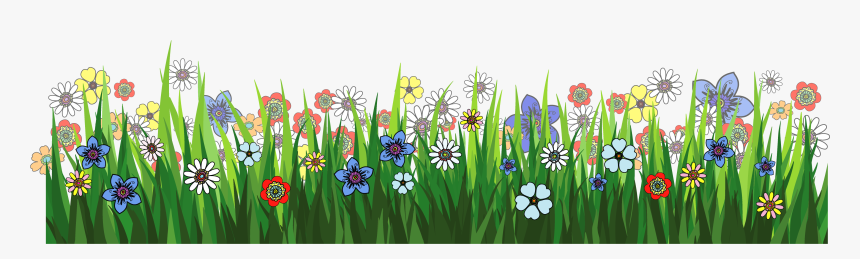 Transparent Grass Clip Art - Flower Garden Transparent Background, HD Png Download, Free Download