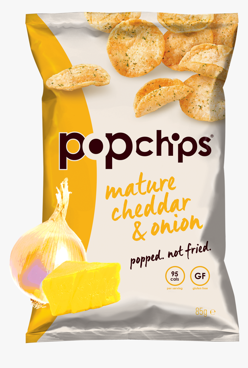 Buy Now On Ocado - Popchips Cheddar And Onion, HD Png Download - kindpng