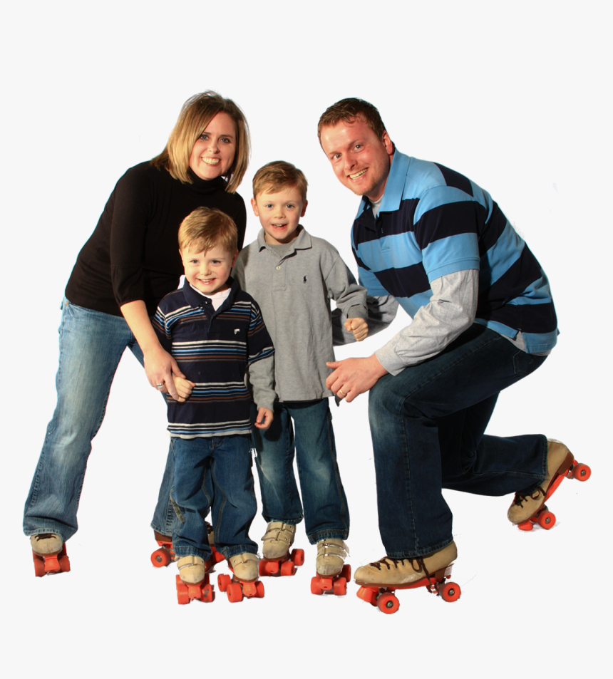 Семья в обуви