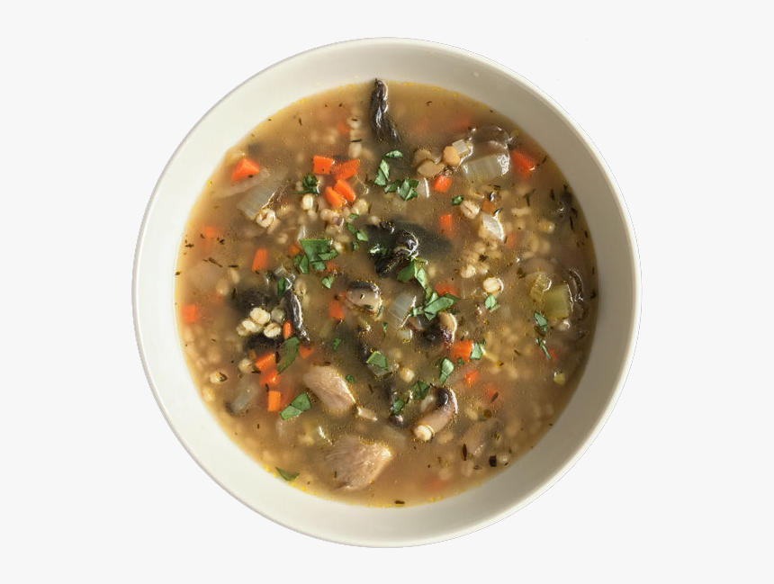 Wild Mushroom Barley Soup - Hot And Sour Soup, HD Png Download, Free Download