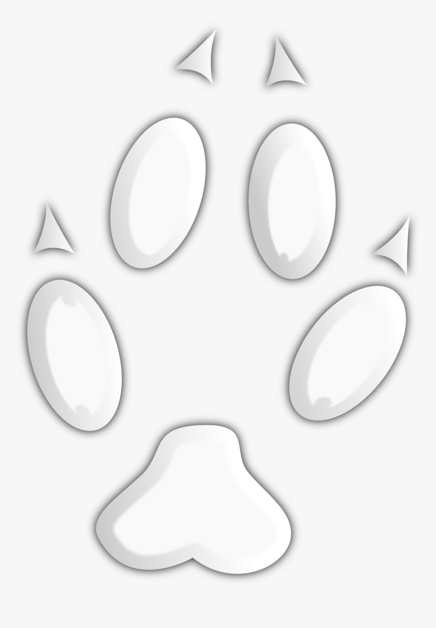 Footprint Paw Hd Png Download Kindpng