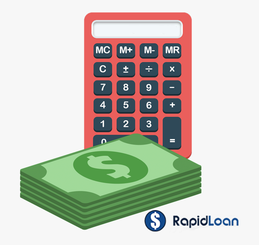 Rap#loan Money Calculator - Money Calculator Png, Transparent Png, Free Download