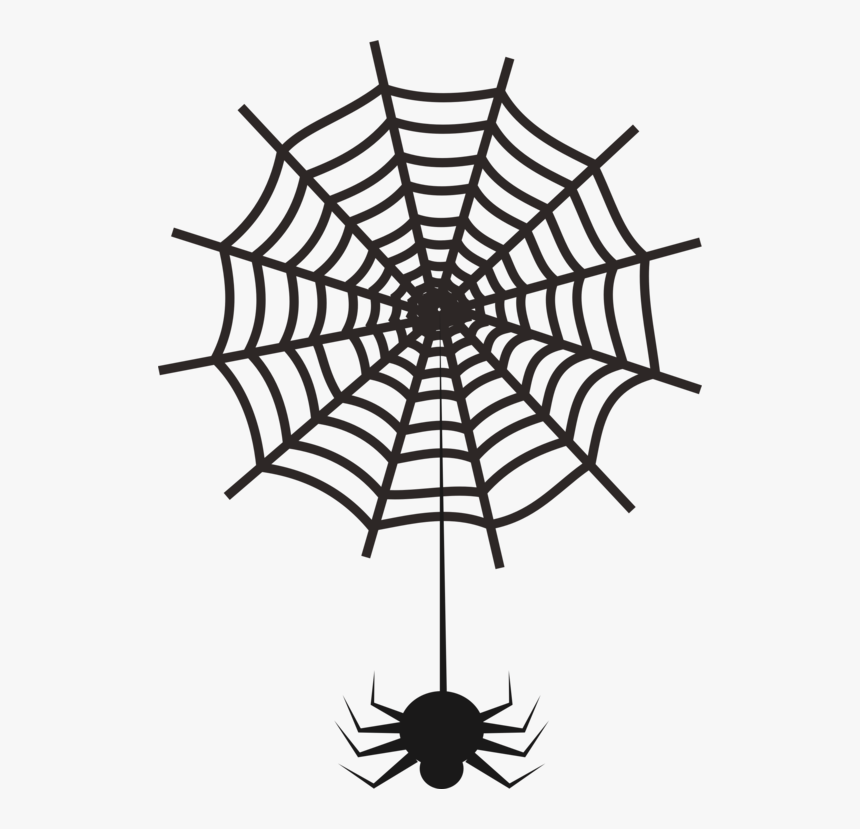 Line Art,spider Web,symmetry - Spider Web Svg, HD Png Download, Free Download