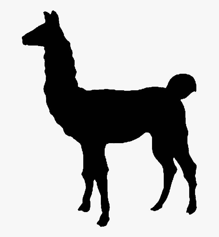 Llama Emblem Bo Silhouette Llama Clipart Hd Png Download Kindpng