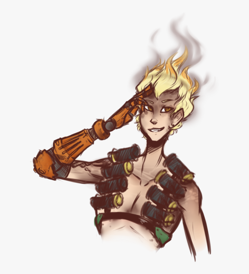 Jamison Trashpile Fawkes By - Junkrat Overwatch Png, Transparent Png, Free Download