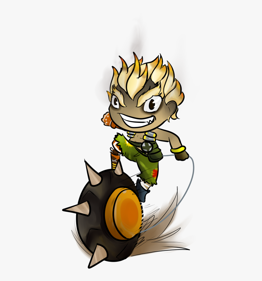 Junkrat- Chibi , Png Download - Junkrat Chibi Png, Transparent Png, Free Download