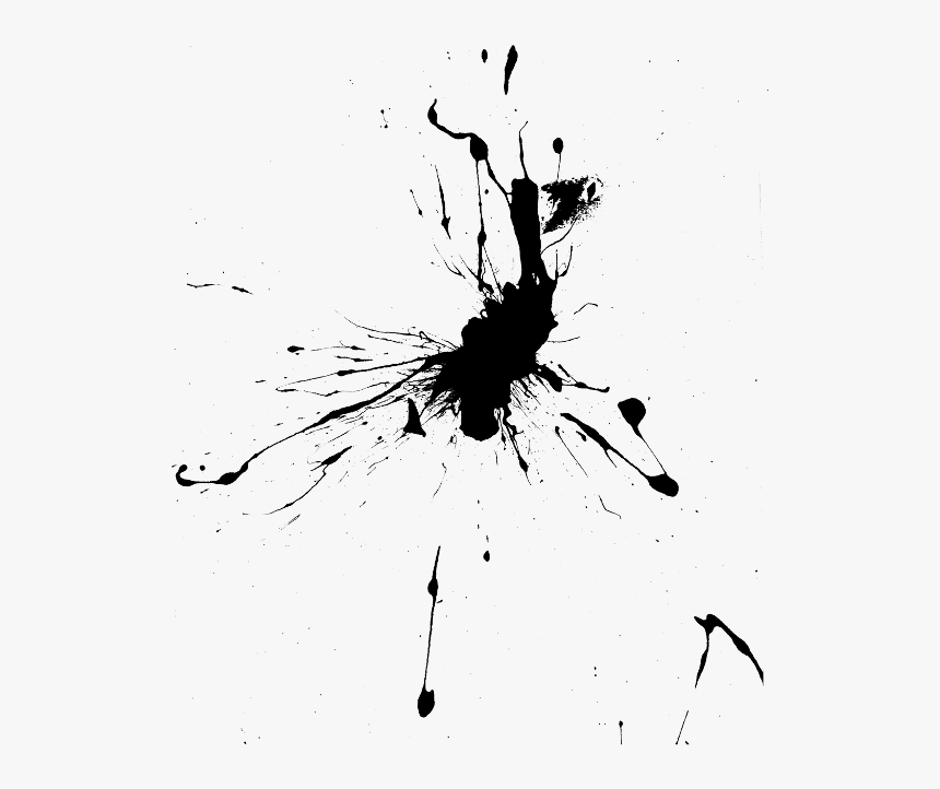 #paint #splatter #splash #ink #drop #splattered, #drip - Too Weak To Dance, HD Png Download, Free Download