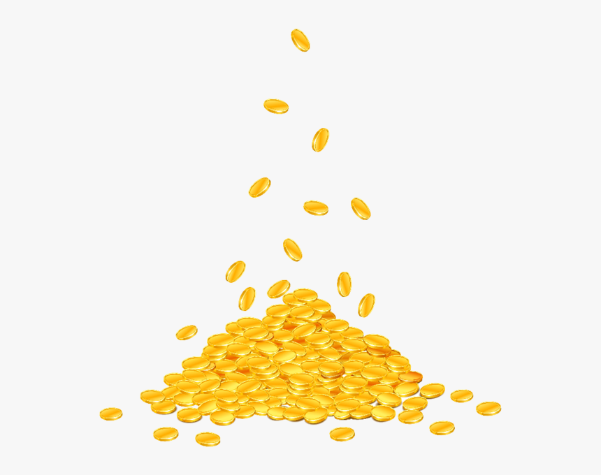 Falling Money Png Image - Gold Coins Falling Png, Transparent Png, Free Download