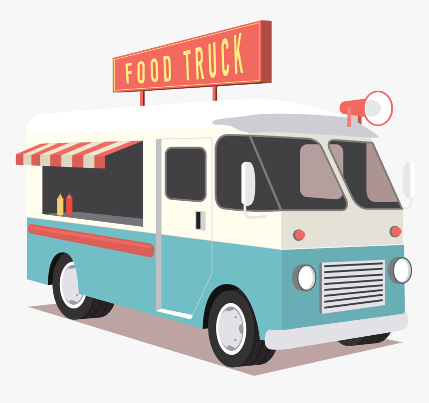 Food Truck Icon - Transparent Food Truck Png, Png Download - kindpng