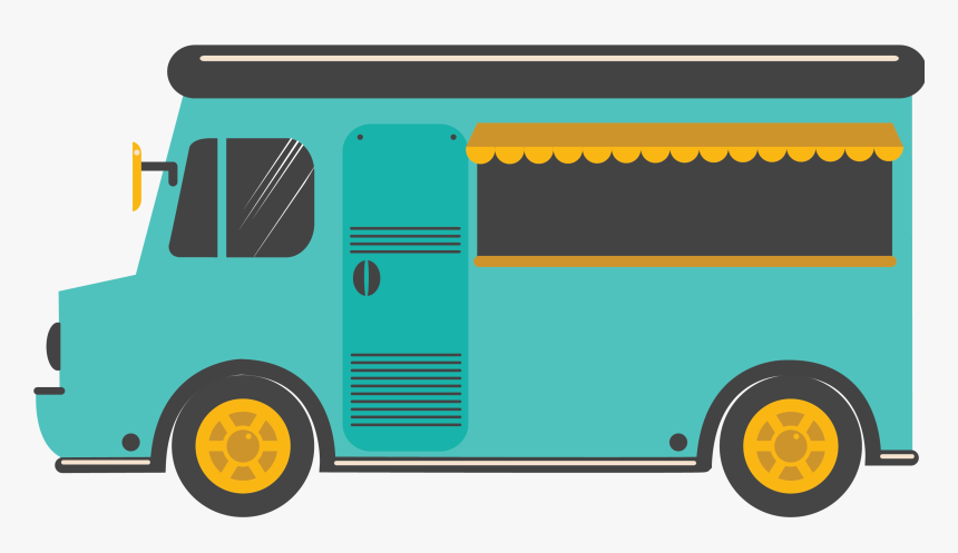 Food-truck - Street Food Truck Clipart, HD Png Download, Free Download