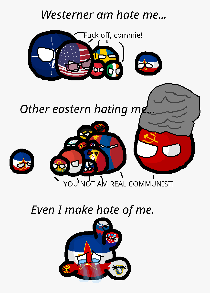 Polandball Wiki - Sino Soviet Split Polandball, HD Png Download, Free Download