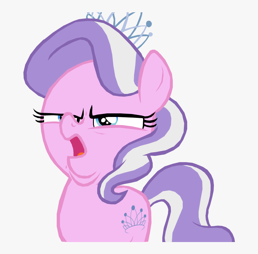 Rainbow Dash Meme Face , Png Download - Mlp Diamond Tiara Face, Transparent Png, Free Download