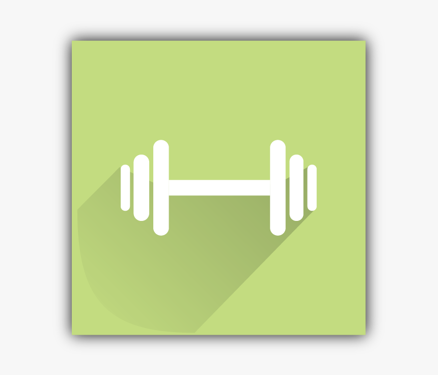 Transparent Dumbbell Icon Png - Barbell, Png Download, Free Download