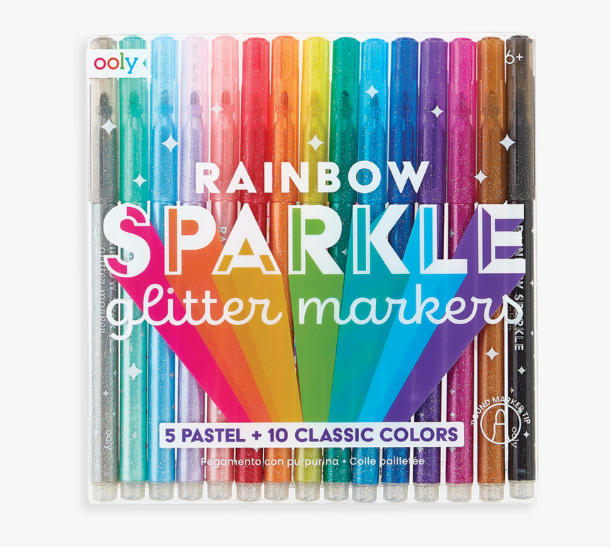 Ooly Rainbow Sparkle Markers, HD Png Download, Free Download