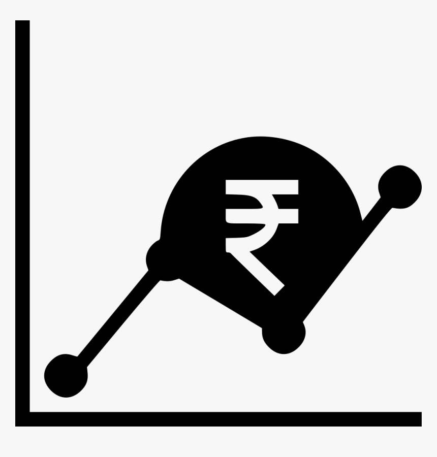 Graph Money Indian Rupee Business Growth Chart - Sign, HD Png Download, Free Download