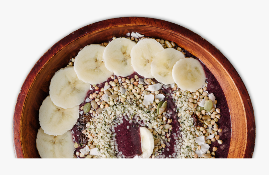 Açai Com Banana Na Tigela Png, Transparent Png, Free Download