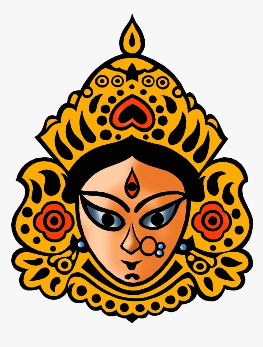 Maa Durga PNG Transparent, Durga Maa, Durga Ma, Durga Mata, Durga Maa Face  PNG Image For Free Download