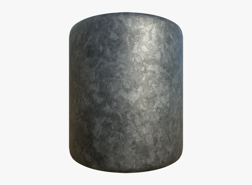 Galvanized Metal Sheet Texture, Seamless And Tileable - Lampshade, HD Png Download, Free Download
