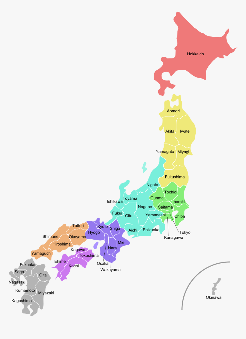 Imageofjapan - Japan Fragmented State, HD Png Download - kindpng