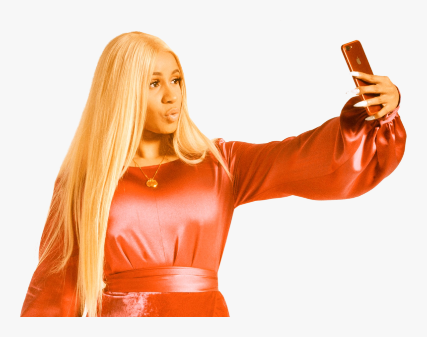 Transparent Cardi B Png - Cardi B On Phone, Png Download, Free Download