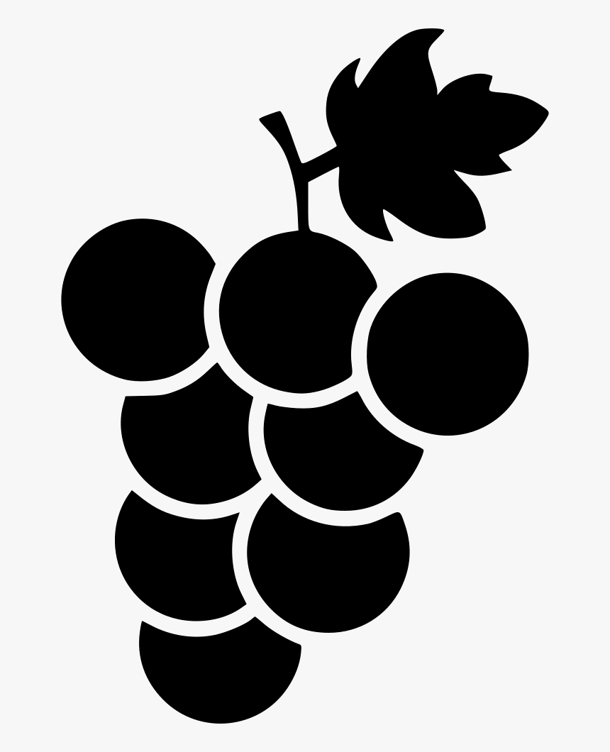 Healthy Grapes Fruits Fresh - Wine Grape Icon, HD Png Download, Free Download