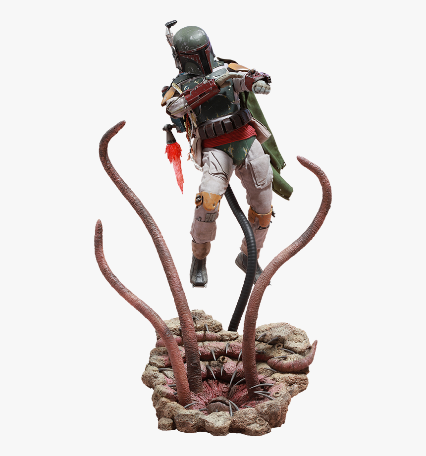 Hot Toys Boba Fett Deluxe Version Sixth Scale Figure - Star Wars Action Figures Boba Fett, HD Png Download, Free Download