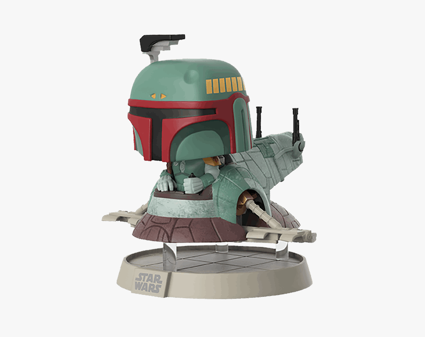 Star Wars Vinyl Figure Boba Fett In Slave 1 40th Anniversary - Boba Fett Funko Pop, HD Png Download, Free Download