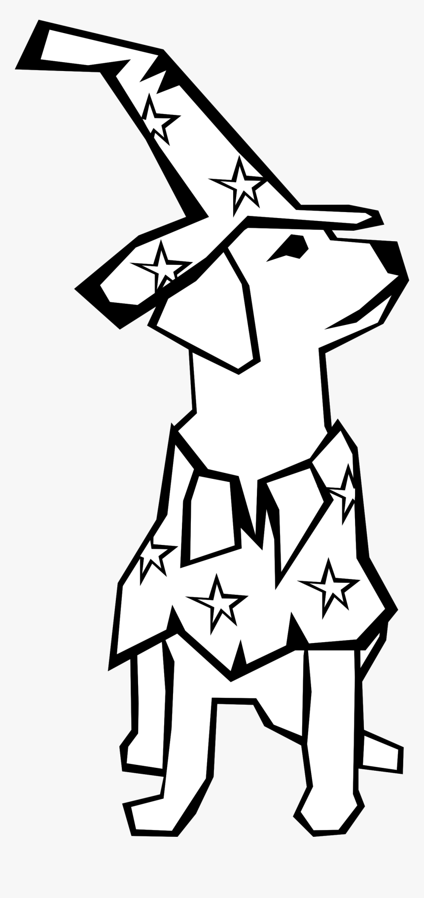 Textbook Graphic Freeuse Jpg - Wizard Dog Drawing, HD Png Download, Free Download