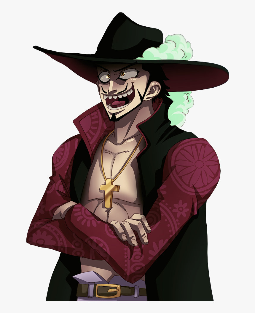 One Piece Mihawk Smile, HD Png Download, Free Download