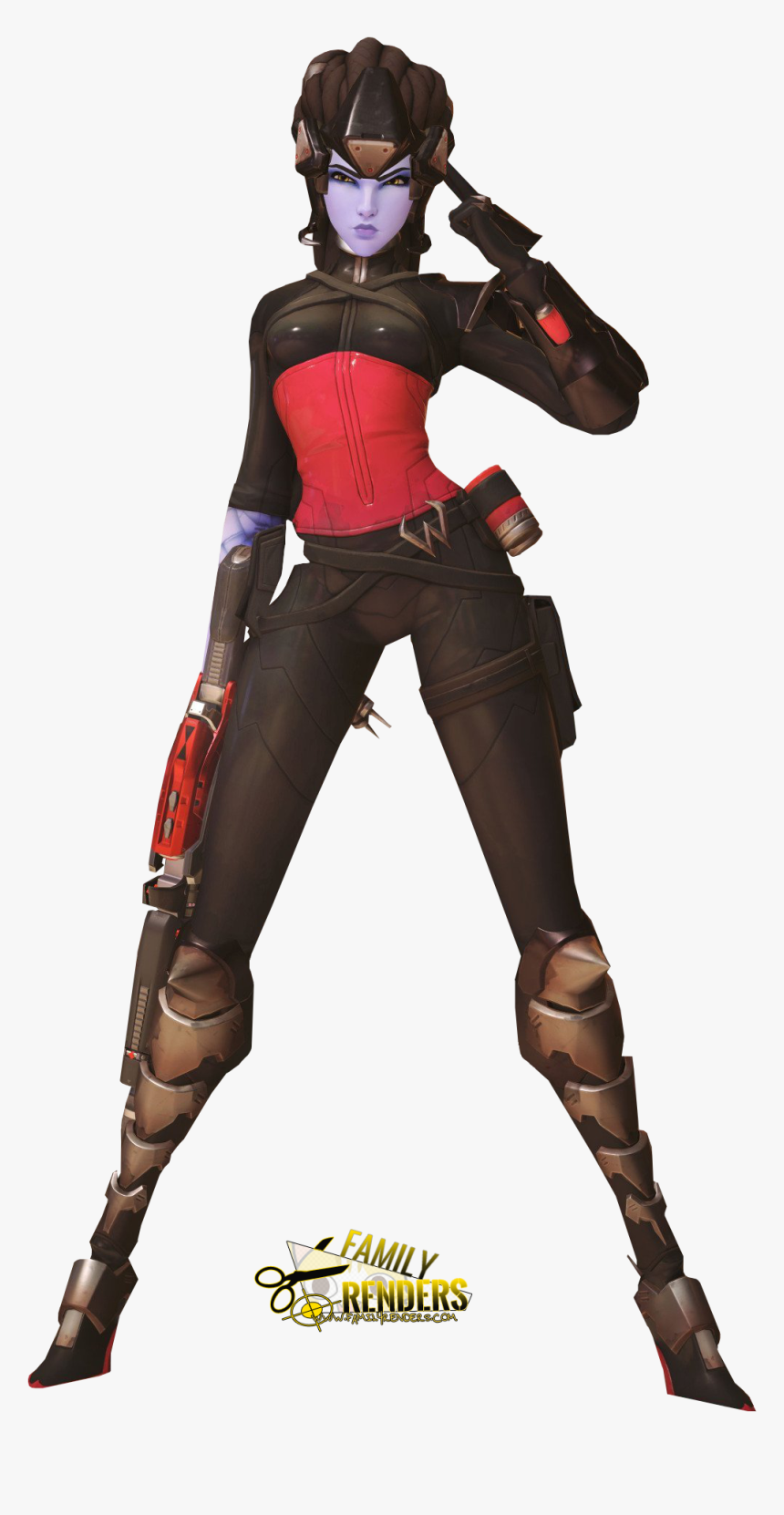 Noire Widowmaker Png , Png Download - Widowmaker Png, Transparent Png, Free Download