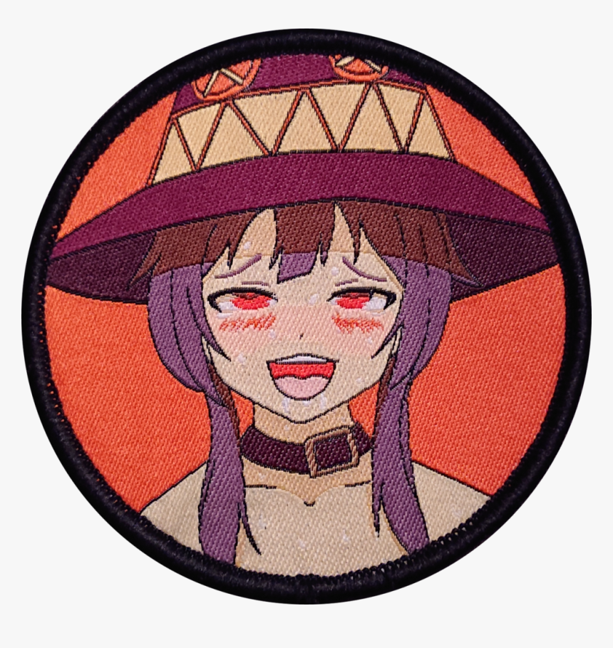 Megumin Ahegao Patch, HD Png Download, Free Download