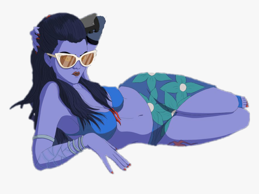 #overwatch #widowmaker - Cartoon, HD Png Download, Free Download