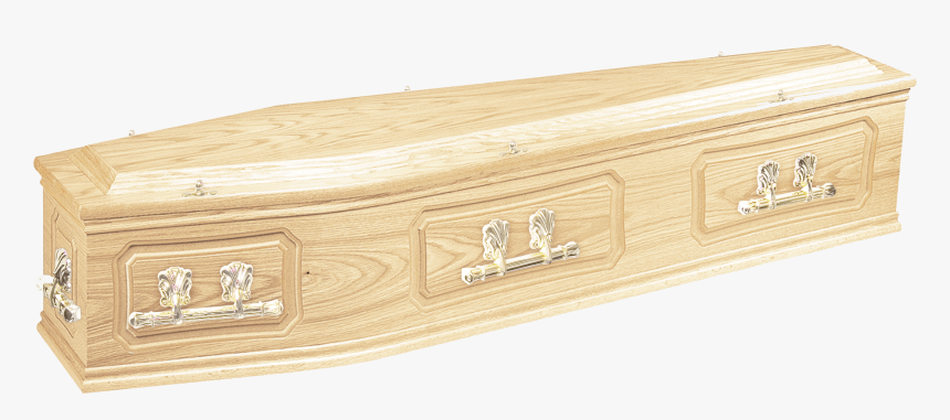 Traditional Brinkley Oak Coffin - Plywood, HD Png Download, Free Download