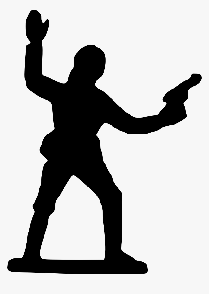 Soldier Pistol Gun Free Picture - Toy Soldier Png, Transparent Png, Free Download