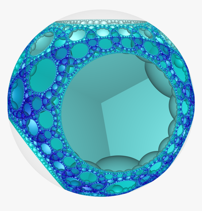 Hyperbolic Honeycomb 8 3 4 Poincare Vc - Circle, HD Png Download, Free Download