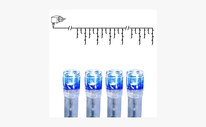 Icicle Lights Serie Led - Ledslynge, HD Png Download, Free Download