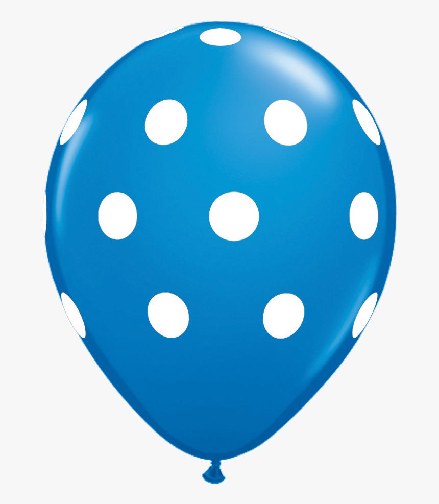 Blue Polka Dot Balloon, HD Png Download, Free Download