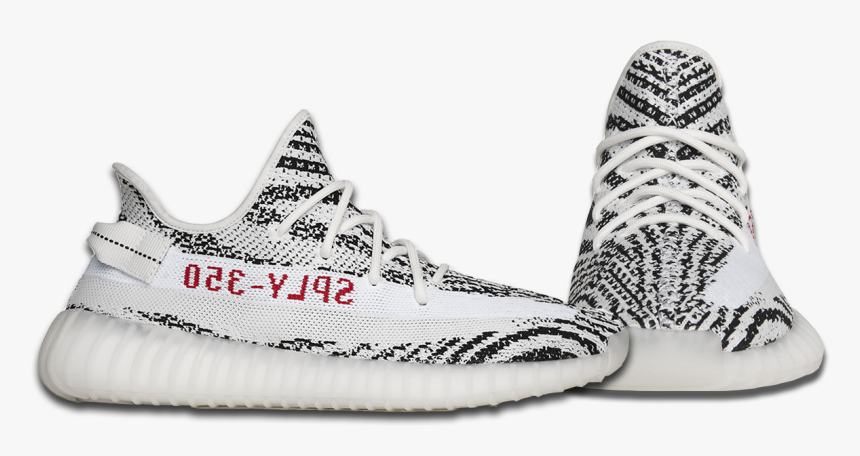 yeezy zebra front