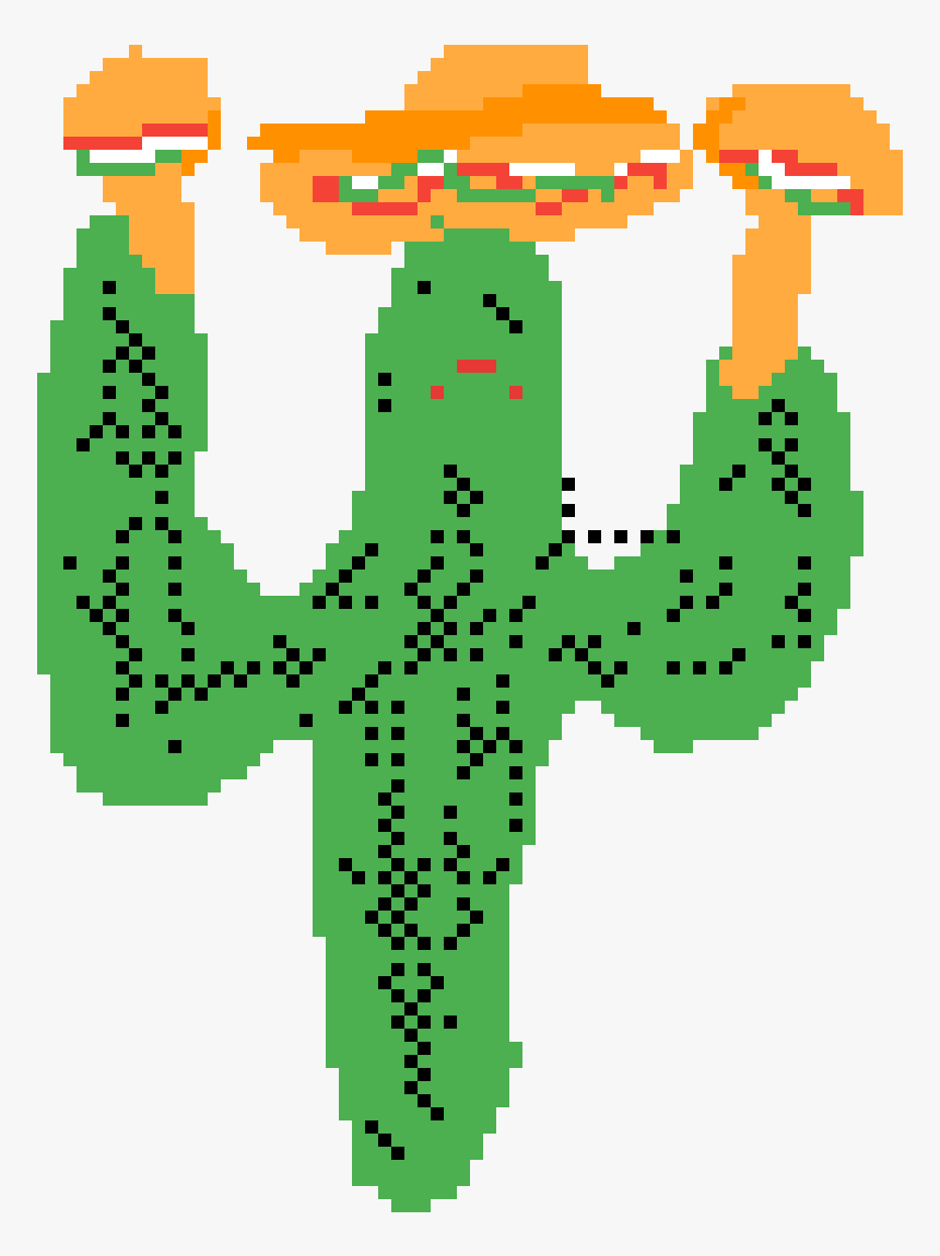 Cactus With A Sombrero And Maracas, HD Png Download, Free Download