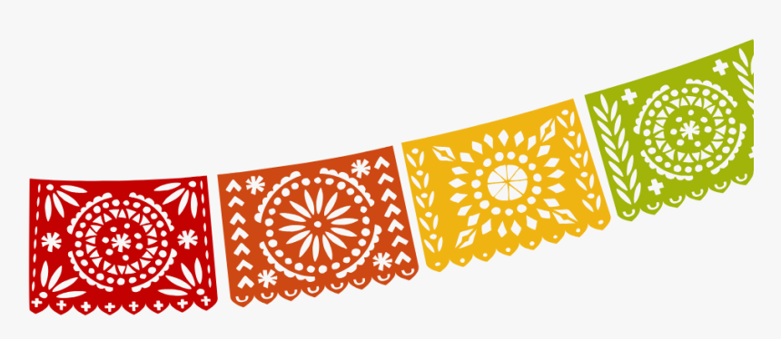 mexican banners clipart