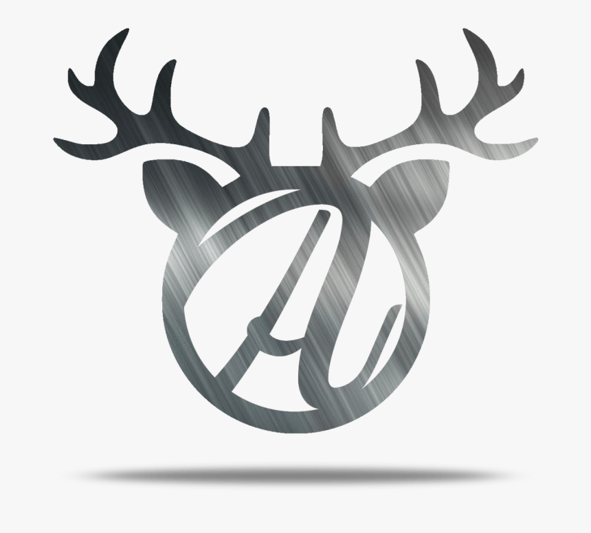 Reindeer Personalizable Metal Wall Art - Reindeer, HD Png Download, Free Download