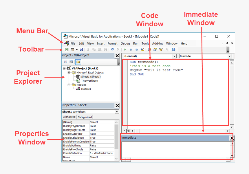 Record A Macro In Excel - Visual Basic, HD Png Download, Free Download