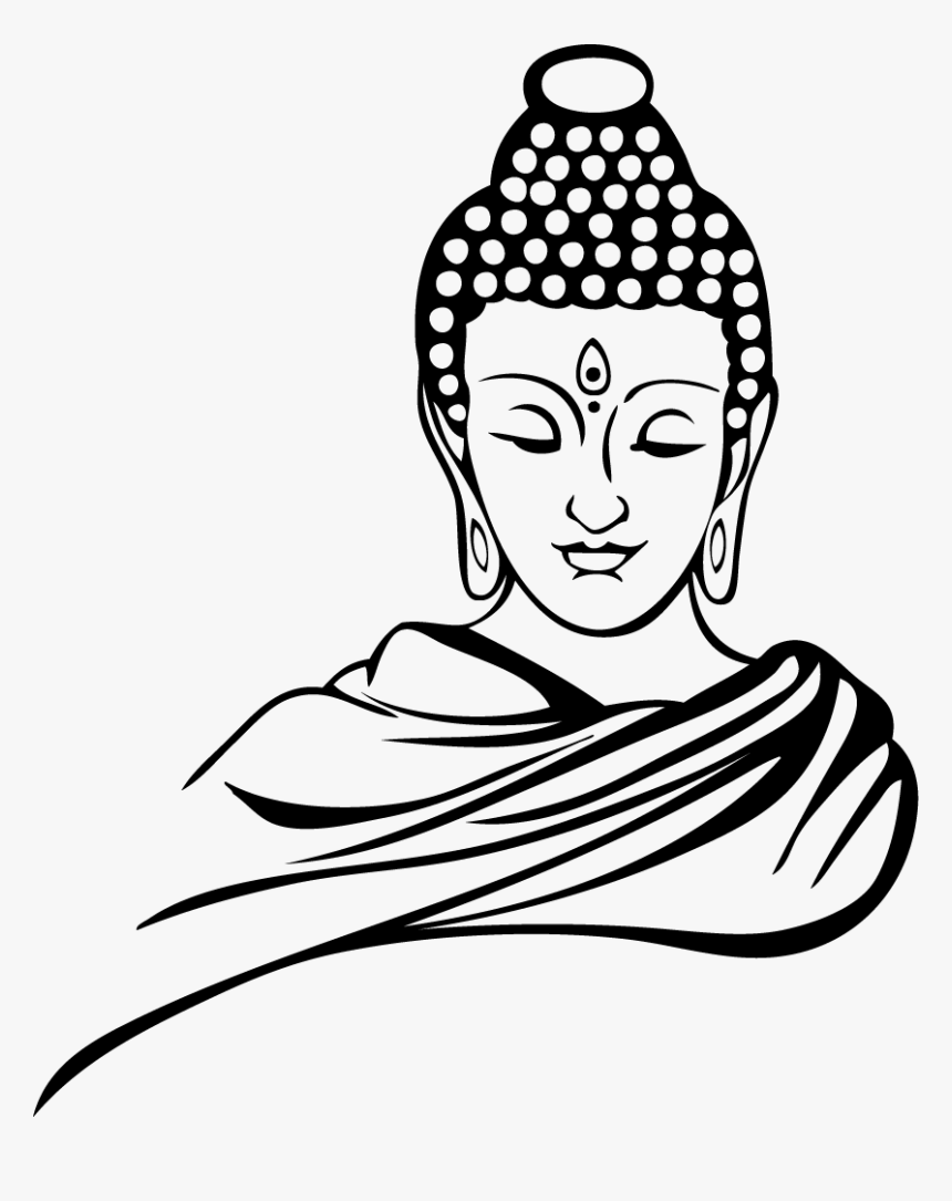 Vector sketch illustration with buddha. Drawing by hand. Boho style. Use  for posters, postcards, print for t-shirt, tattoo. #3 Tote Bag by Dean  Zangirolami - Fine Art America