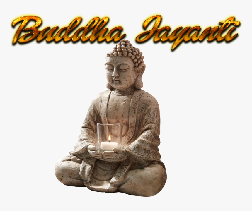 Buddha Jayanti Png Background - Bouddha Avec Photophore, Transparent Png, Free Download