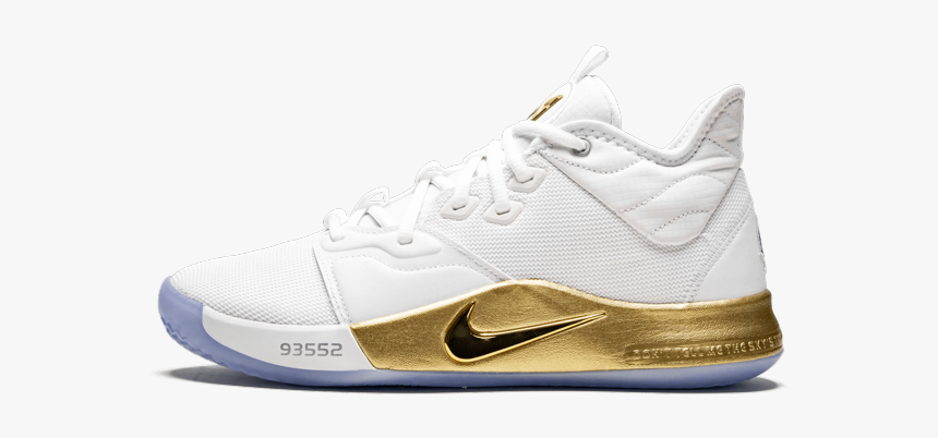 Nike Pg 3 Nasa - Shoe, HD Png Download, Free Download