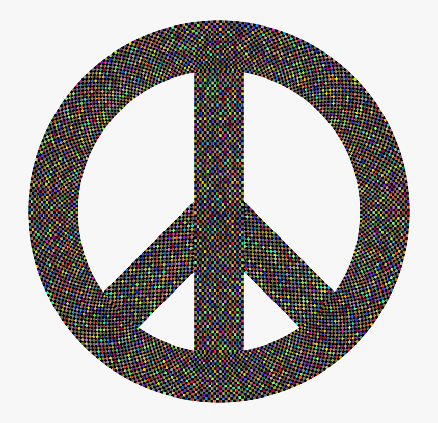 Peace Love And Disney Clipart , Png Download - Peace Symbol, Transparent Png, Free Download