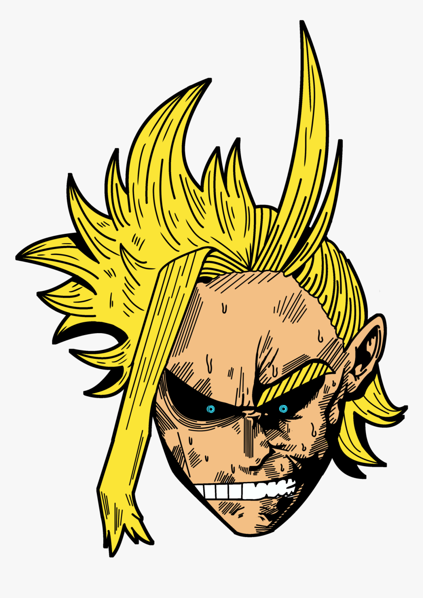 Toshinori/all Might Pin - All Might Face Png, Transparent Png, Free Download